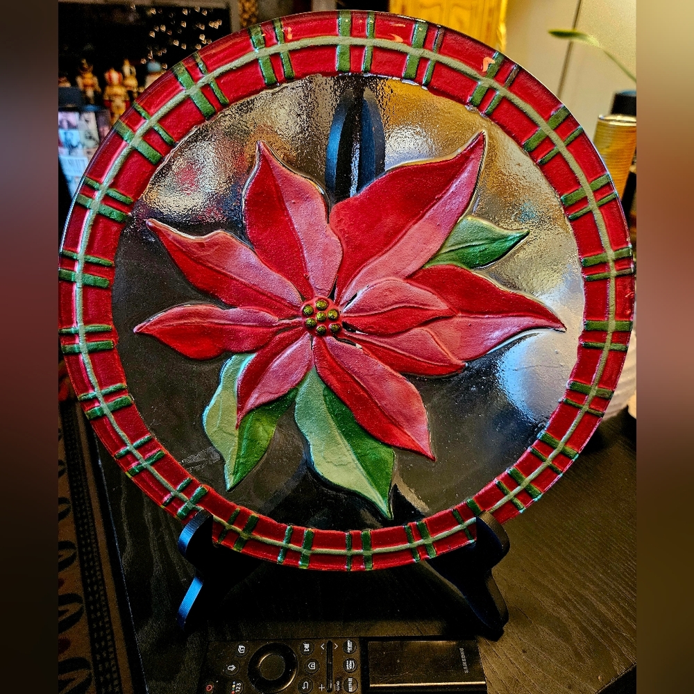 Decorative Christmas Plate